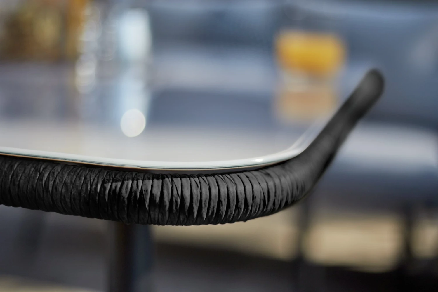 Habitat Malta 6 Seater Rattan Effect Patio Set - Black 12 Habitat Malta 6 Seater Rattan Effect Patio Set - Black - Image 12