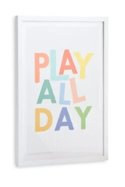 Habitat Kids Play Slogan Framed Wall Art - 31x43cm 7 Habitat Kids Play Slogan Framed Wall Art - 31x43cm -Habitat Store 9650781 R Z002A