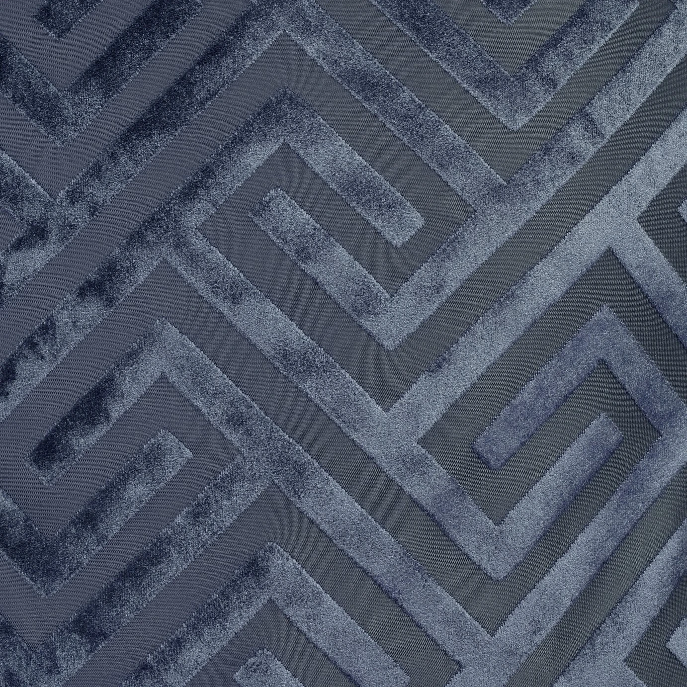Habitat Velvet Geo Navy Bedding Set - Single 2 Habitat Velvet Geo Navy Bedding Set - Single - Image 2