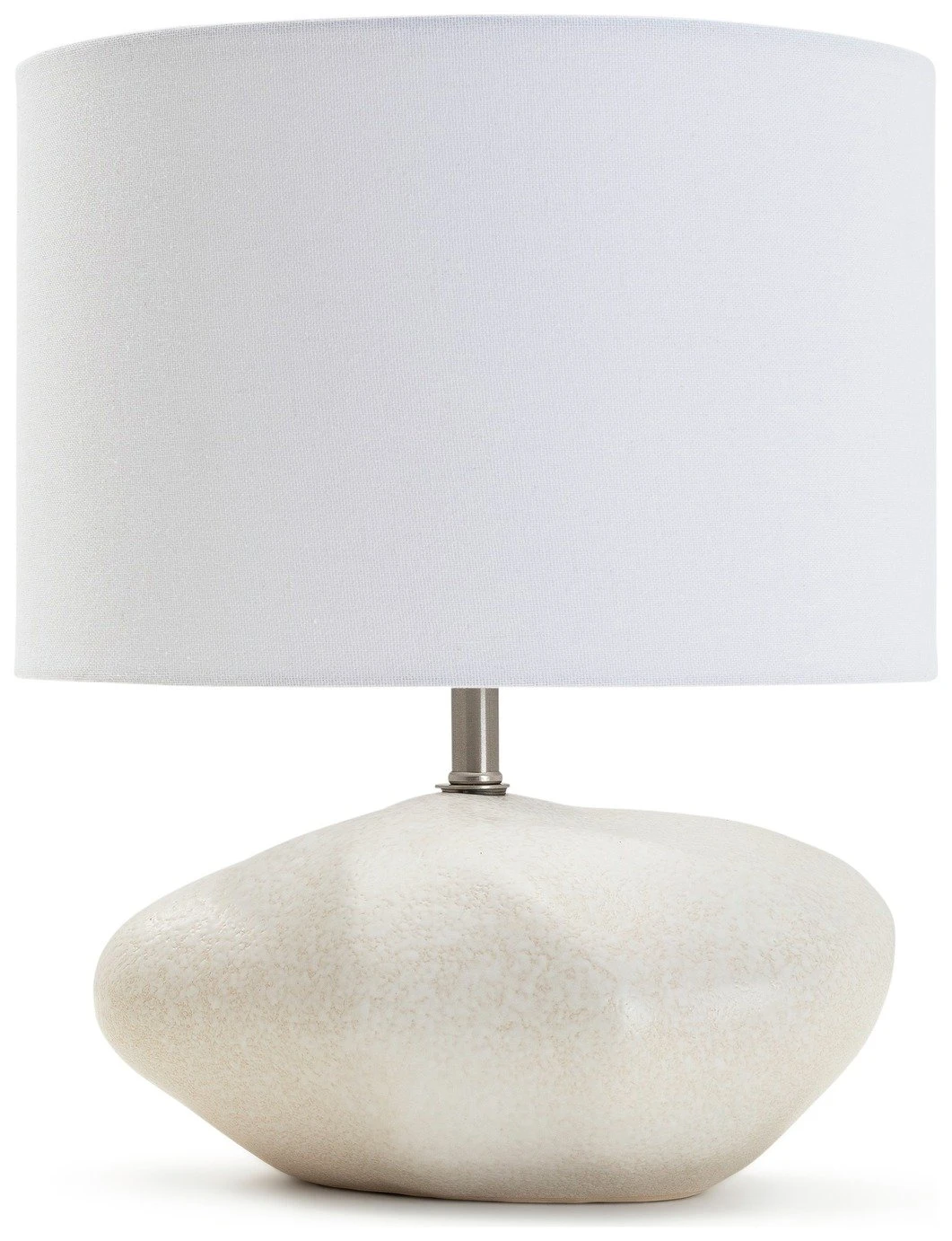 Habitat Ima Pebble Table Lamp - White 2 Habitat Ima Pebble Table Lamp - White - Image 2